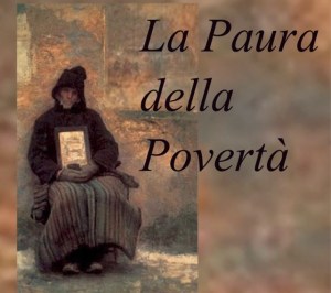 paura povertà