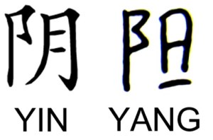 YIN YANG IDEOGRAMMI ANTICHI